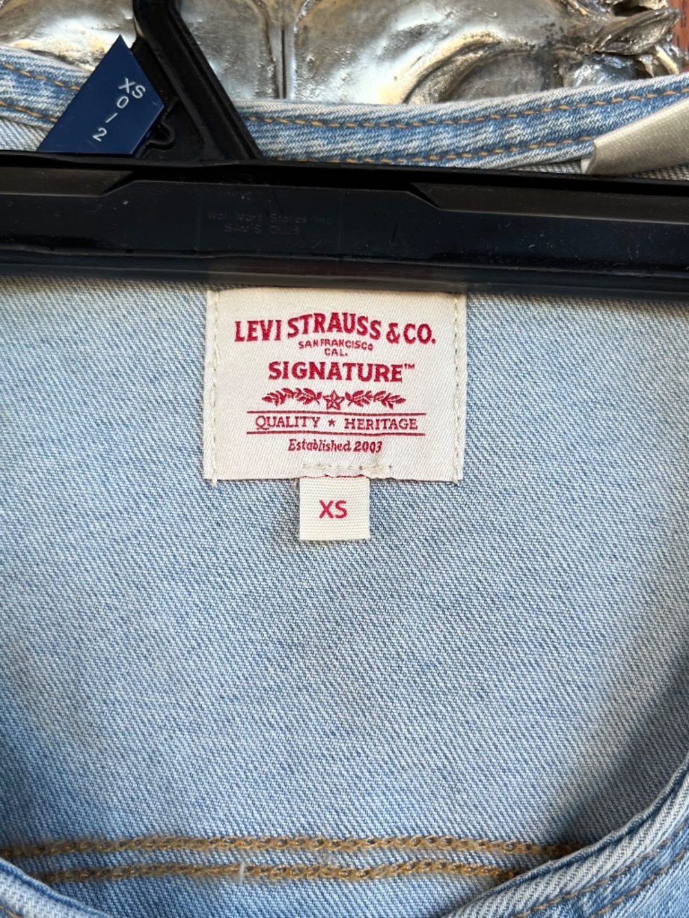 Levi Strauss Denim Vest - Picture 3 of 3